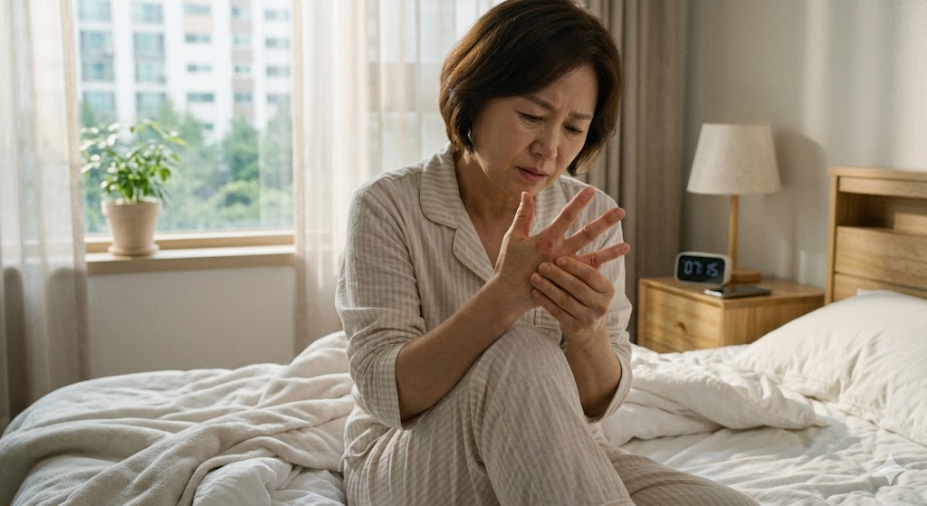 아침마다 뻣뻣한 손가락, 마디 변형 막으려면